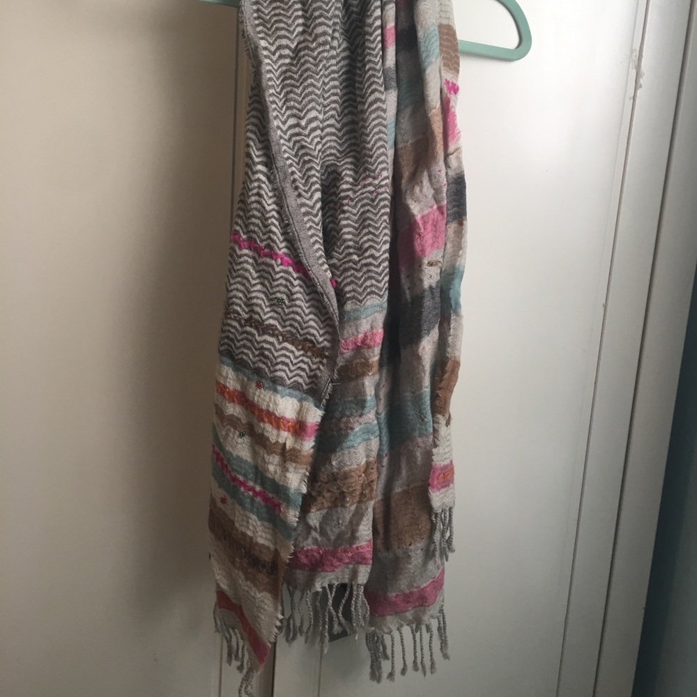 Anthropologie wool scarf